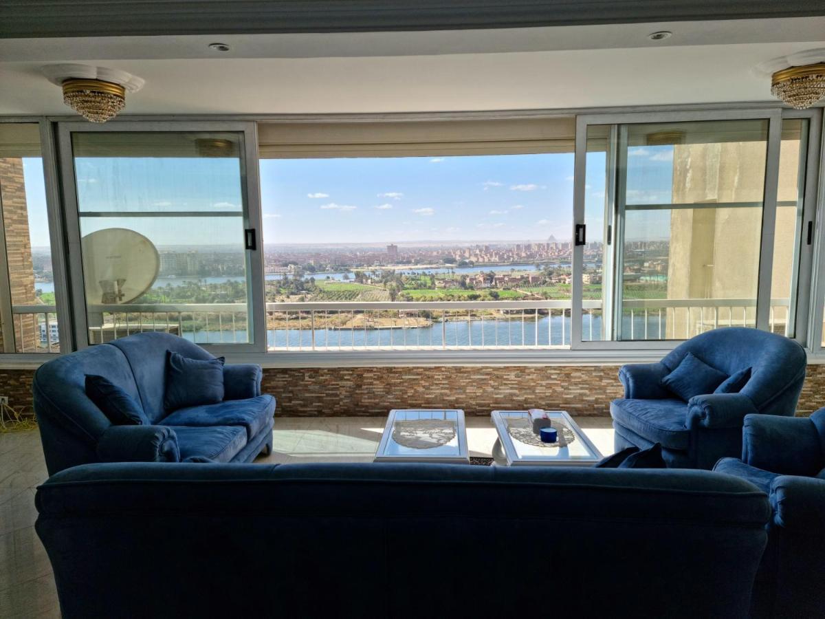 Amazing Nile View And Pyramids Apartment Kahire Dış mekan fotoğraf