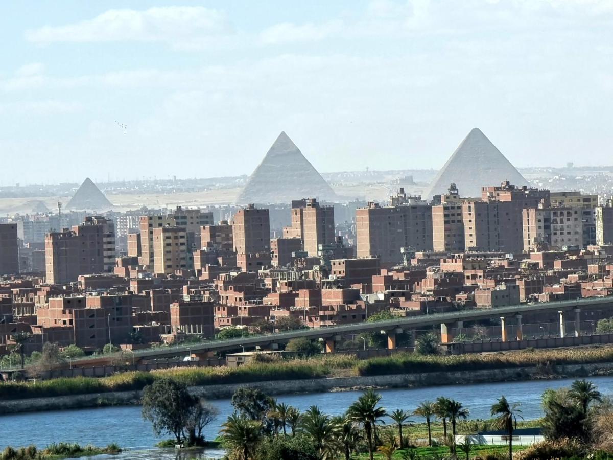 Amazing Nile View And Pyramids Apartment Kahire Dış mekan fotoğraf