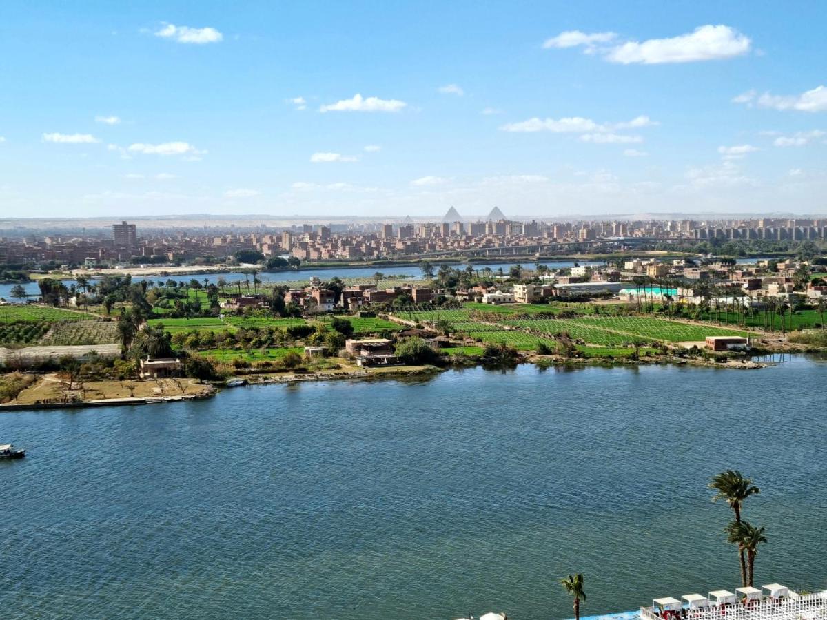 Amazing Nile View And Pyramids Apartment Kahire Dış mekan fotoğraf